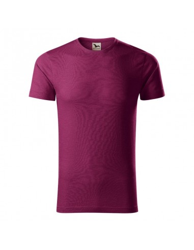 Malfini Ανδρικό Διαφημιστικό T-shirt Κοντομάνικο σε Μωβ Χρώμα MLI-17343