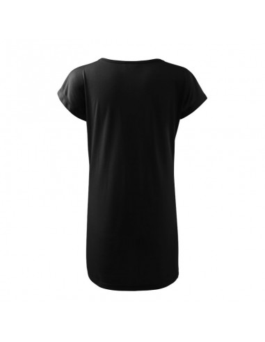 Malfini Καλοκαιρινό Mini T-shirt Φόρεμα Μαύρο MLI-12301