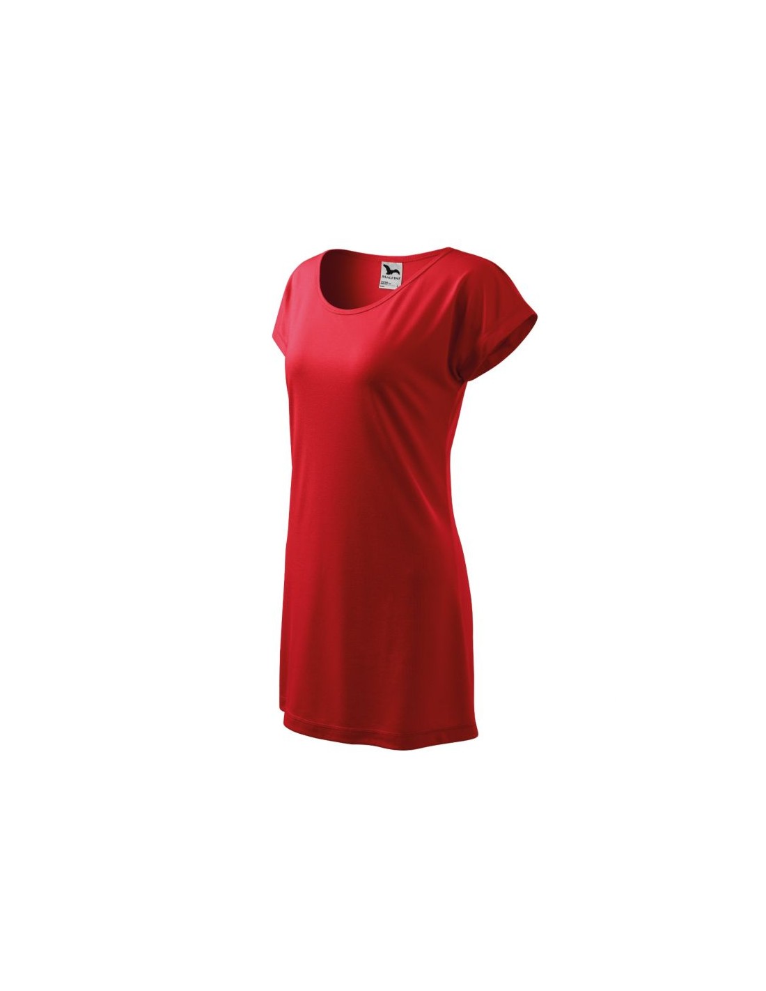 Malfini Malfini Καλοκαιρινό Mini T-shirt Φόρεμα Κόκκινο MLI-12307