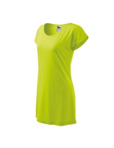 Malfini Καλοκαιρινό Mini T-shirt Φόρεμα Πράσινο MLI-12362