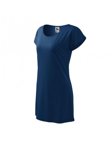 Malfini Καλοκαιρινό Mini T-shirt Φόρεμα Μπλε MLI-12387