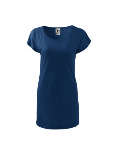 Malfini Καλοκαιρινό Mini T-shirt Φόρεμα Μπλε MLI-12387