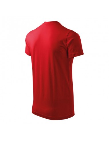 Malfini Ανδρικό Διαφημιστικό T-shirt Κοντομάνικο σε Κόκκινο Χρώμα MLI-11107