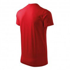 Malfini Heavy Vneck M MLI11107 Tshirt red