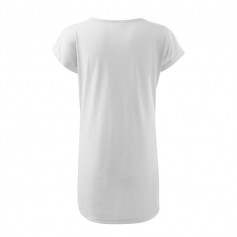 Malfini Γυναικείο Διαφημιστικό T-shirt Κοντομάνικο σε Λευκό Χρώμα MLI-12300