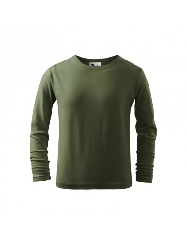 Malfini Παιδική Χειμερινή Μπλούζα Μακρυμάνικη Χακί MLI-12109