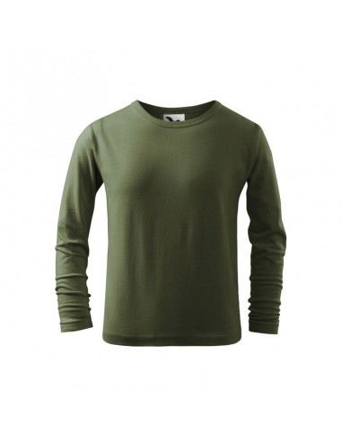 Malfini Παιδική Χειμερινή Μπλούζα Μακρυμάνικη Χακί MLI-12109