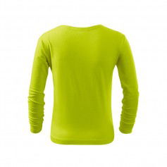 Malfini FitT LS Jr Tshirt MLI12162 lime