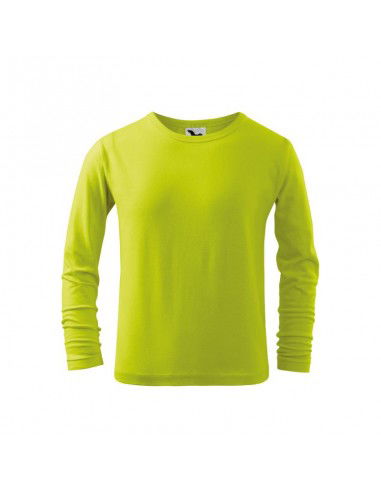 Malfini FitT LS Jr Tshirt MLI12162 lime