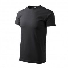 Malfini Ανδρικό Διαφημιστικό T-shirt Κοντομάνικο σε Γκρι Χρώμα MLI-13794