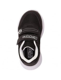 Kappa Παιδικά Sneakers με Σκρατς Μαύρα 280024M-1110 2
