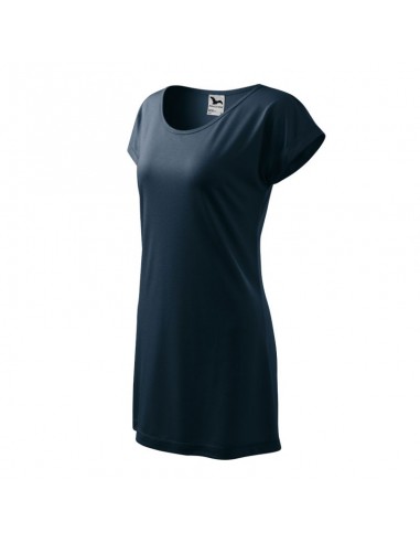 Malfini Καλοκαιρινό Mini T-shirt Φόρεμα Navy Μπλε MLI-12302