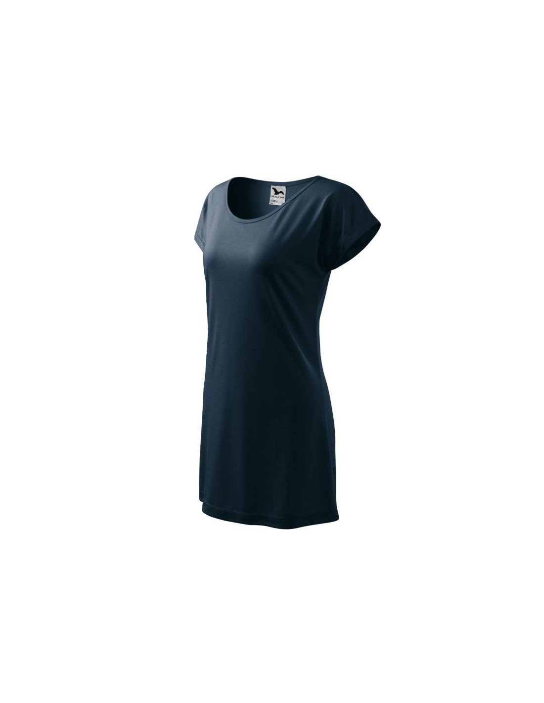 Malfini Malfini Καλοκαιρινό Mini T-shirt Φόρεμα Navy Μπλε MLI-12302