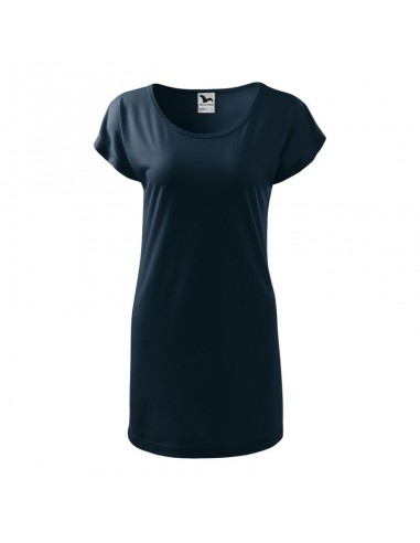 Malfini Καλοκαιρινό Mini T-shirt Φόρεμα Navy Μπλε MLI-12302