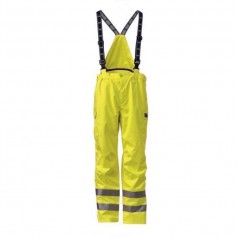 Helly Hansen work Φόρμα Εργασίας με Τιράντες & Αντανακλαστικές Ταινίες Κίτρινη