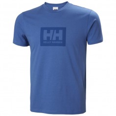Helly Hansen Ανδρικό T-shirt Μπλε με Λογότυπο 53285-636
