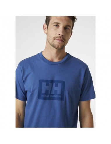 Helly Hansen Ανδρικό T-shirt Μπλε με Λογότυπο 53285-636