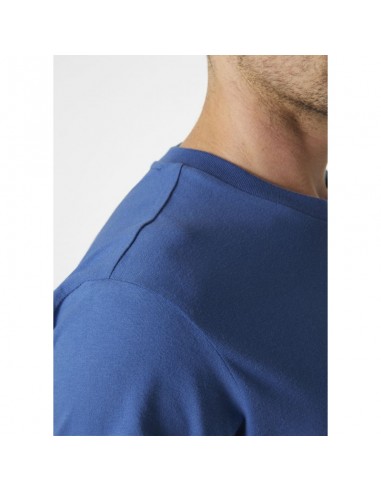 Helly Hansen Ανδρικό T-shirt Μπλε με Λογότυπο 53285-636
