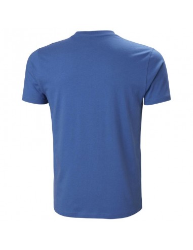 Helly Hansen Ανδρικό T-shirt Μπλε με Λογότυπο 53285-636