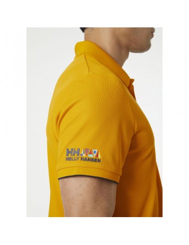 Helly Hansen Ανδρικό T-shirt Κοντομάνικο Polo Κίτρινο 34207 328
