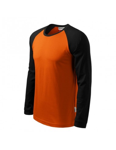 Rimeck Ανδρική Διαφημιστική Μπλούζα Μακρυμάνικη σε Πορτοκαλί Χρώμα MLI-13011