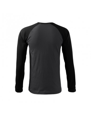 Rimeck Ανδρική Διαφημιστική Μπλούζα Μακρυμάνικη σε Γκρι Χρώμα MLI-13094