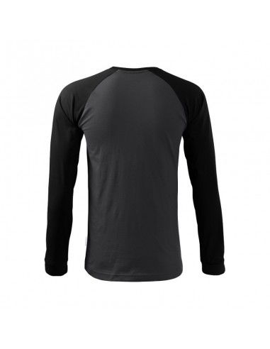 Rimeck Ανδρική Διαφημιστική Μπλούζα Μακρυμάνικη σε Γκρι Χρώμα MLI-13094