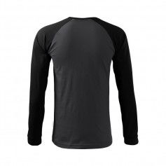 Rimeck Ανδρική Διαφημιστική Μπλούζα Μακρυμάνικη σε Γκρι Χρώμα MLI-13094