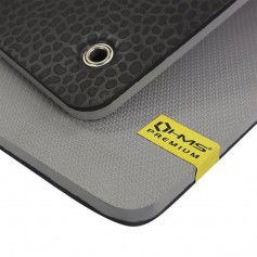 Club fitness mat with holes HMS Premium MFK02 GrayBlack
