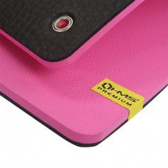 Club fitness mat with holes HMS Premium MFK02 PinkBlack