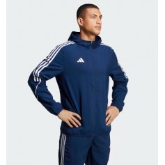 Adidas Tiro 23 League Ανδρική Φούτερ Ζακέτα με Κουκούλα και Τσέπες Team Navy Blue 2 HZ9067