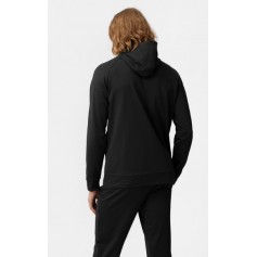 4F Ανδρικό Φούτερ με Κουκούλα Μαύρο 4FSS23TFSWM112-20S