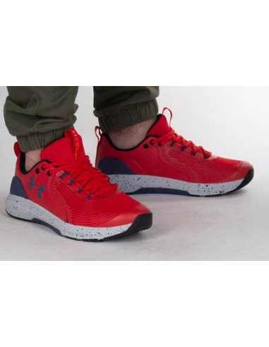 Under Armour Charged Commit TR 3 3023703-602 Ανδρικά Αθλητικά Παπούτσια για Προπόνηση & Γυμναστήριο Κόκκινα