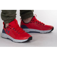 Under Armour Charged Commit TR 3 3023703-602 Ανδρικά Αθλητικά Παπούτσια για Προπόνηση & Γυμναστήριο Κόκκινα