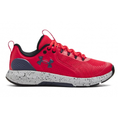 Under Armour Charged Commit TR 3 3023703-602 Ανδρικά Αθλητικά Παπούτσια για Προπόνηση & Γυμναστήριο Κόκκινα