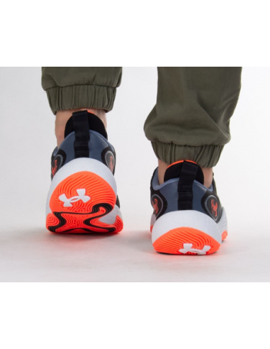 Under Armour Spawn 5 3026285-001 Χαμηλά Μπασκετικά Παπούτσια Μαύρα