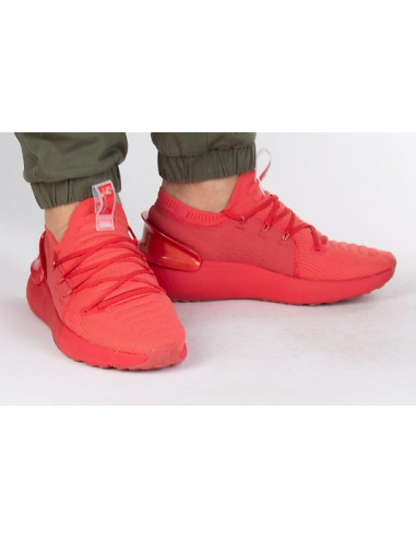 Under Armour HOVR Phantom 3 MTLC 3025520-601 Ανδρικά Αθλητικά Παπούτσια Running Κόκκινα