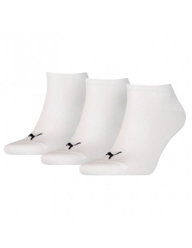 Puma 261080001-300 Αθλητικές Κάλτσες Λευκές 3 Ζεύγη