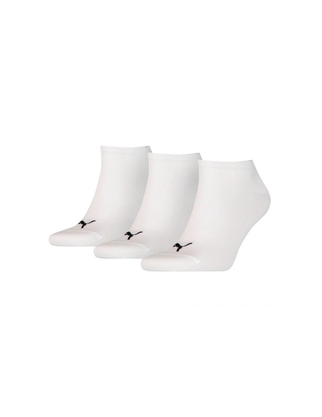 Puma 261080001-300 Αθλητικές Κάλτσες Λευκές 3 Ζεύγη