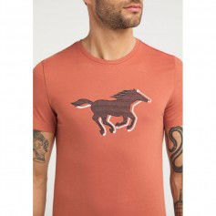 Mustang Aaron C Print M 1009522 7103 TShirt