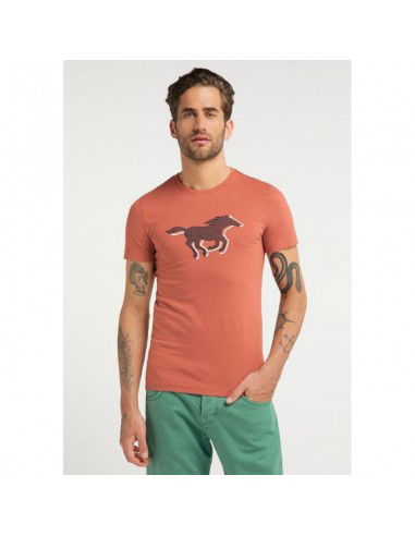 Mustang Aaron C Print M 1009522 7103 TShirt