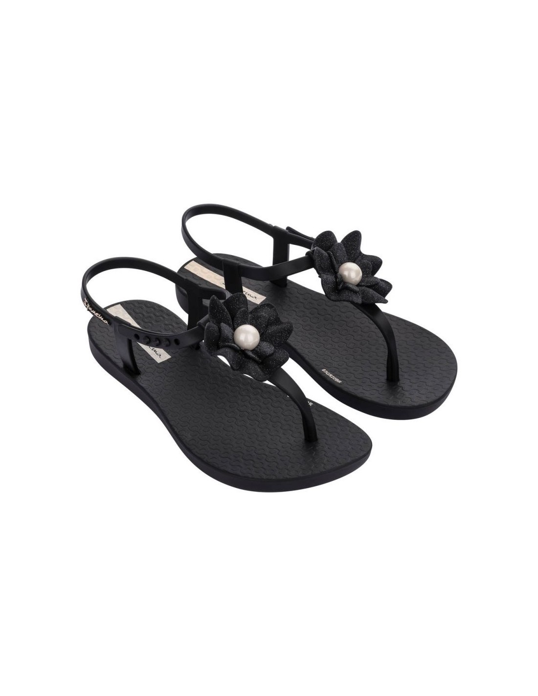 Ipanema Σαγιονάρες σε στυλ Πέδιλα σε Μαύρο Χρώμα 27018-AF381