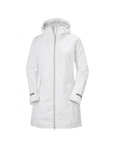 Helly Hansen Κοντό Γυναικείο Puffer Μπουφάν Λευκό 53097 001