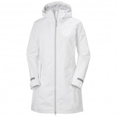 Helly Hansen Κοντό Γυναικείο Puffer Μπουφάν Λευκό 53097 001
