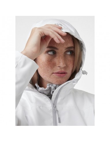 Helly Hansen Κοντό Γυναικείο Puffer Μπουφάν Λευκό 53097 001