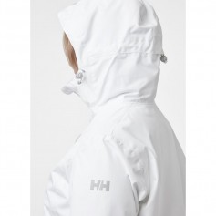 Helly Hansen Κοντό Γυναικείο Puffer Μπουφάν Λευκό 53097 001