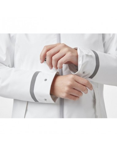 Helly Hansen Κοντό Γυναικείο Puffer Μπουφάν Λευκό 53097 001