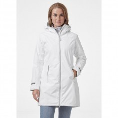 Helly Hansen Κοντό Γυναικείο Puffer Μπουφάν Λευκό 53097 001