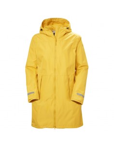 Helly Hansen Μακρύ Γυναικείο Μπουφάν Παρκά για Άνοιξη/Φθινόπωρο Κίτρινο 53097 344