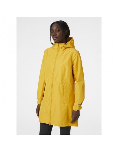 Helly Hansen Μακρύ Γυναικείο Μπουφάν Παρκά για Άνοιξη/Φθινόπωρο Κίτρινο 53097 344